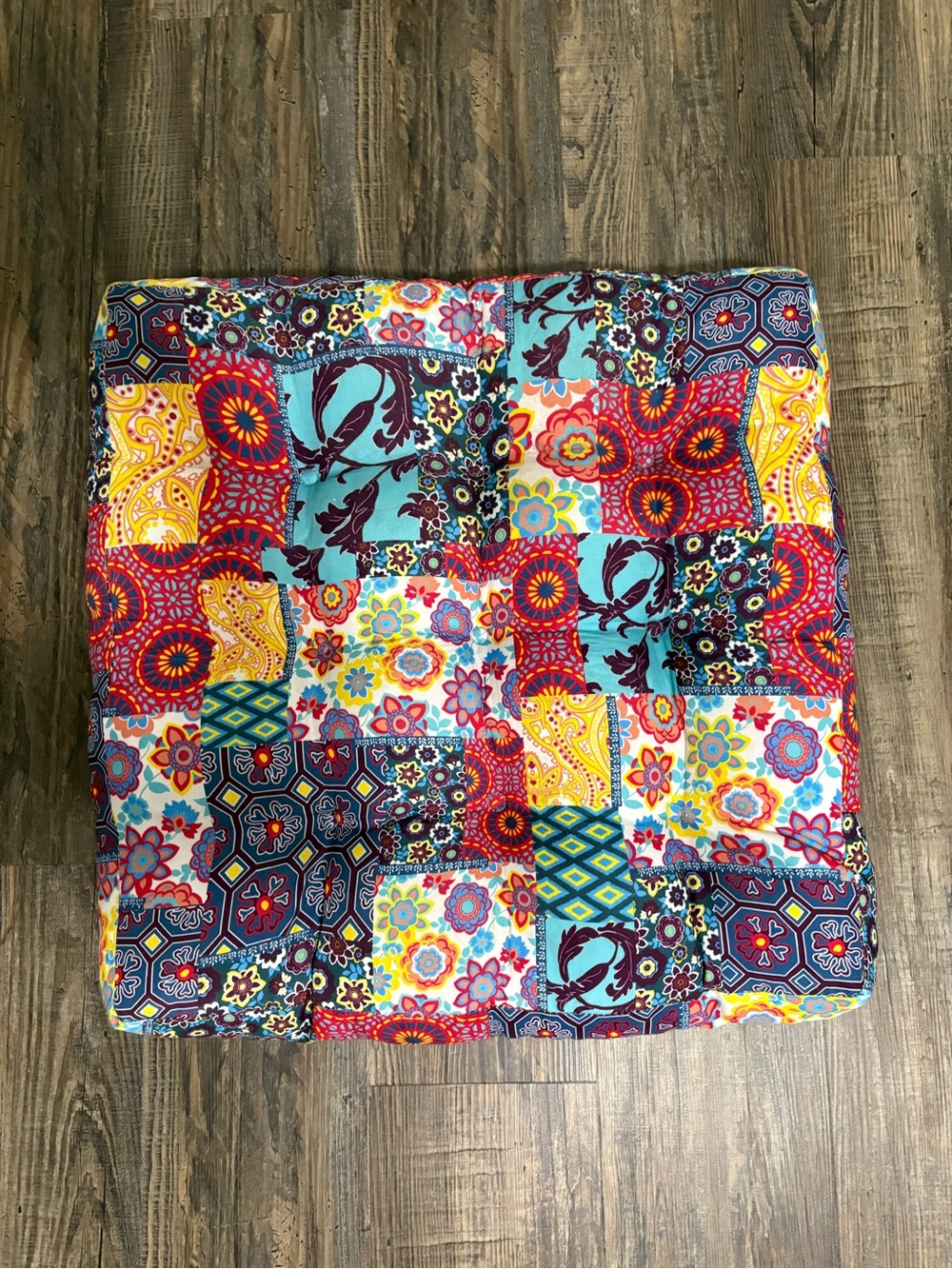 Design Floor Pillow $30.00 Size 23”L 23” W 
4” Thick